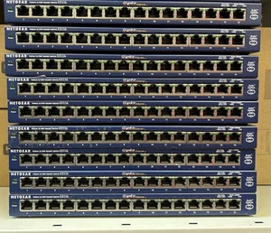Commutateur 16 ports Netgear ProSafe GS116 v2 - PAS D'ALIMENTATION FOURNI x 9 - Photo 1/1
