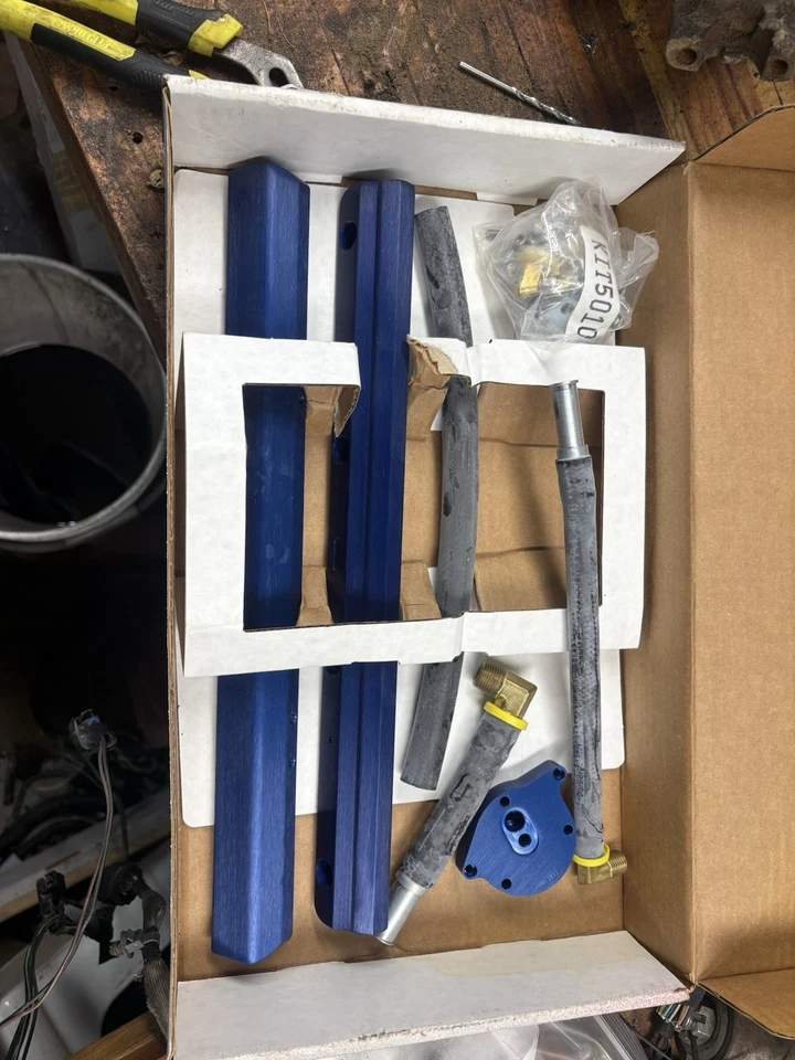 BBK 5010 High Flow Billet Aluminum Fuel Rails For 1986-1993 Mustang 5.0L - Image 1 of 3