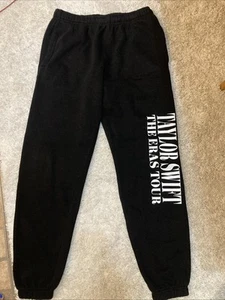 Neue Taylor Swift Eras Tour schwarze Jogginghose Größe Medium - Bild 1 von 7