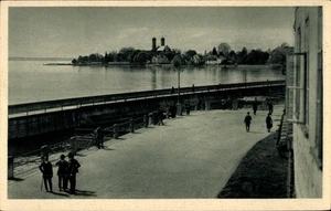 Ak Friedrichshafen am Bodensee,  Gondelhafen, Menschen am Wasser,... - 4884434 - Picture 1 of 2