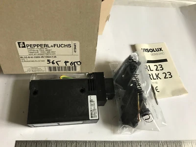 NEW PEPPERL+FUCHS RL23-8-H-1000-IR/100A/125 PHOTOELECTRIC SENSOR PART 419441,ES - Image 1 of 4