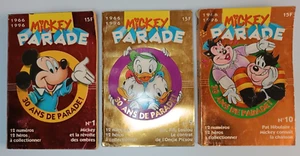 Lot 3 MICKEY PARADE 1966/1996 "12 numéros à collectionner" n°1-9-10 - Bild 1 von 6