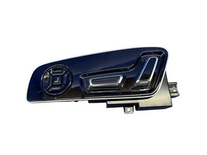 2020-2024 AUDI S8 FRONT LEFT SEAT ADJUSTMENT CONTROL PANEL BLACK & SILVER OEM - Picture 1 of 17