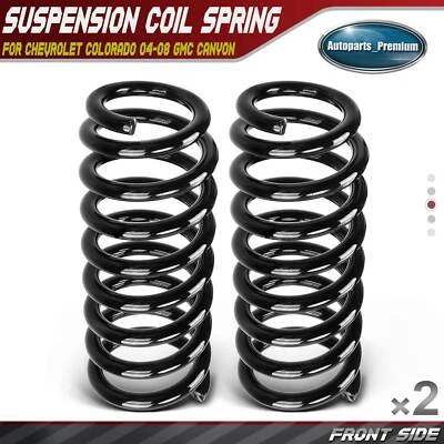 2x Molas helicoidais dianteiras para rodas Chevy Colorado GMC Canyon 2004-2008 RWD 17/18" - Imagem 1 de 4