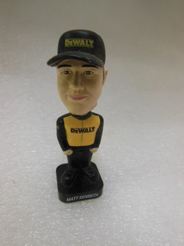 DeWalt -- Matt Kenseth -- Bobble Head Figurine - 3 1/4" tall - from 2003 Cover