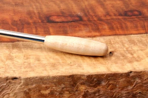 Punta de brazo de trémolo de madera de granizo arce flameado se adapta a brazos PRS® EE. UU. y SE/métricos de 5 mm - Imagen 1 de 4