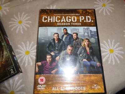 Chicago P.D.: Season Three DVD (2016) Jason Beghe cert 15 6 discs ***NEW*** - Image 1 of 2