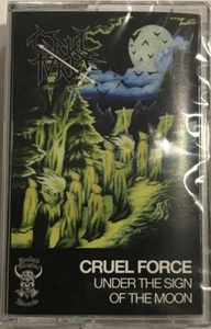 Cruel Force - Under The Sign Of The Moon Cassette 2023 Shadow Kingdom [Sealed] - Picture 1 of 3