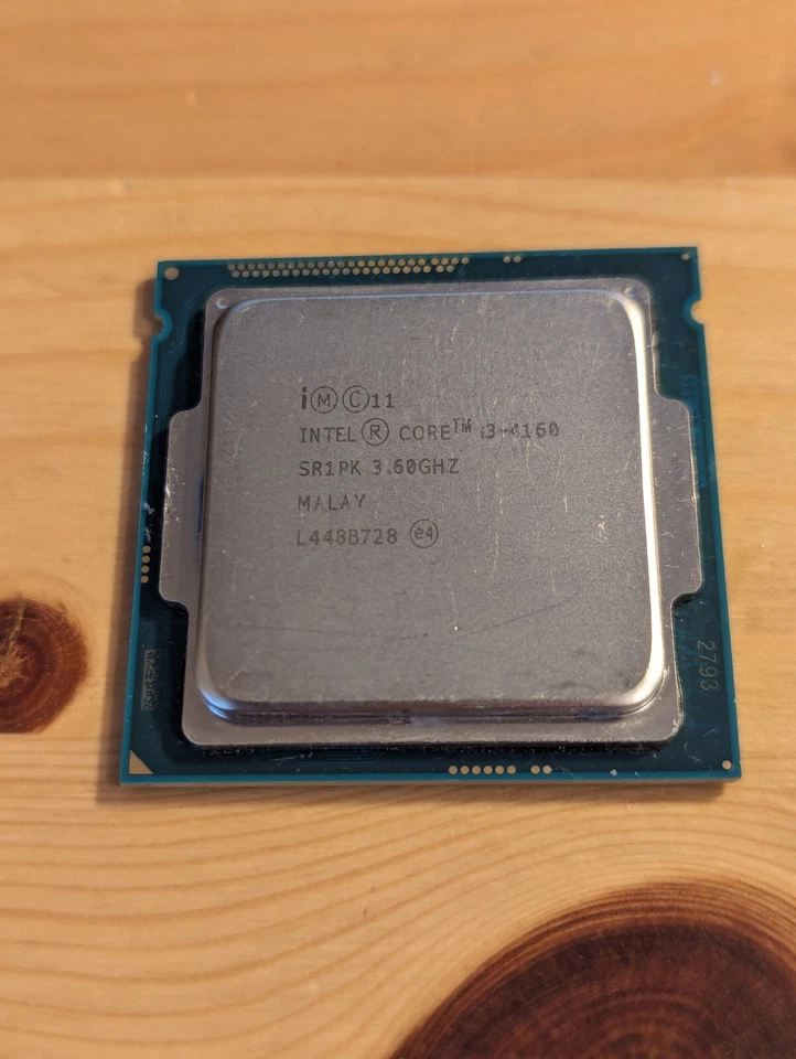CPU Intel Core i3-4160 | 3.60 GHz, 2c/4t, 54 W, iGPU | 4th gen Haswell, SR1PK 🤖 - Immagine 1 di 2