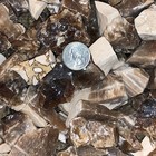 3000 Carat Lots of Unsearched Natural Rootbeer Calcite Rough +a FREE Faceted Gem