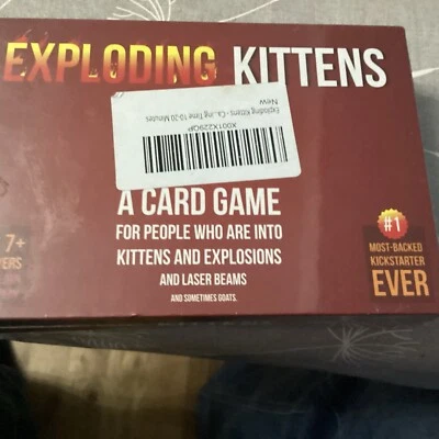Asmodee Exploding Kittens Card Game - 2-5 Players - Image 1 of 2