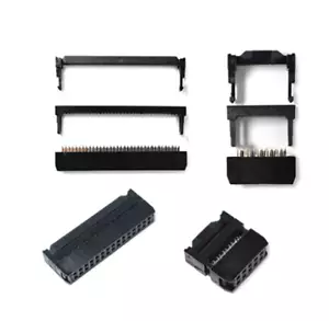 6-50Pin IDC Female Socket Plug Ribbon Cable Connector (2.54mm Pitch) FC 6P-50P - Picture 1 of 15