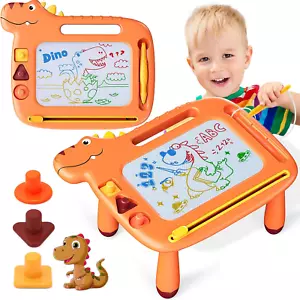 Toddler Toys 2-3, Dinosaur Magnetic Drawing Board Toys for 1-3Year Old Boy Girl - Picture 1 of 9