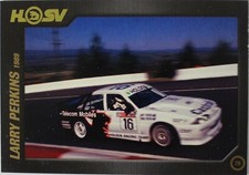 HSV 20th Anniversary Card HRT Larry Perkins 1989 VL Group A SV No. 30 Genuine 
