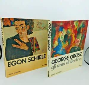 "EGON SCHIELE + GEORGE GROSZ" Serge Sabarsky, Mazzotta 1984-1985 - Foto 1 di 1