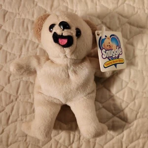 Snuggle Teddy Bear Plush Stuffed Animal Bean Bag Beanie Mini Teeny W/ Tag 1999  - Picture 1 of 8