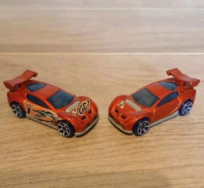 McDonalds Hot Wheels  Acceleracers Pair 2005 Promotional Diecast Cars - Image 1 of 4