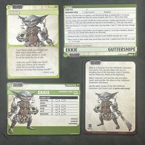 Pathfinder Adventure Card Game Ekkie Wrath of the Righteous Free RPG Day M/NM - Picture 1 of 2