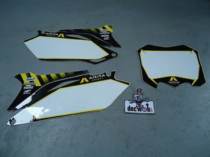 HONDA CRF250 2010-2013 CRF450 2009-2012 Arma Energy fondo blanco conjunto 70422BG - Imagen 1 de 1