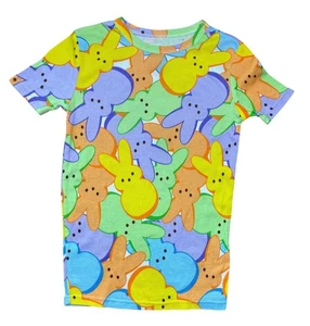 Peeps T-Shirt Youth Girl Size 10 Bright Multicolor - Picture 1 of 5