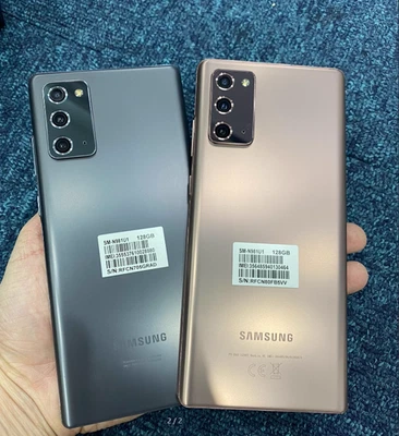 Samsung Galaxy Note20 5G SM-N981U Unlocked 128GB 256GB Colors available-Original - Image 1 of 4