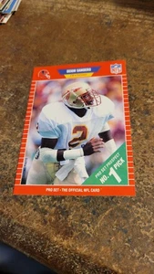 1989 Pro Set Football Deion Sanders Rc #486 - Picture 1 of 2