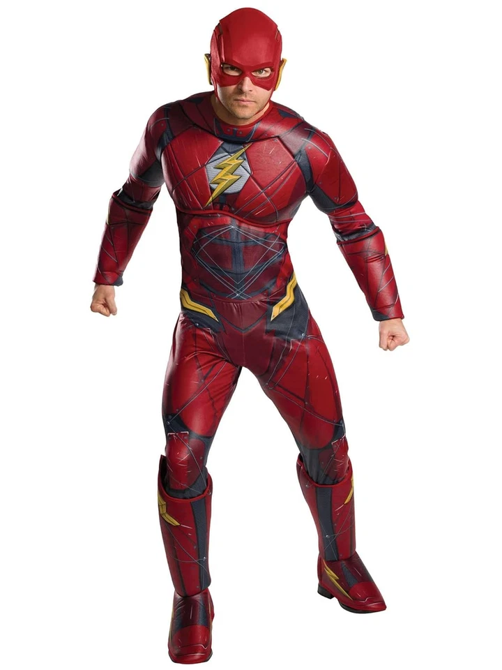 DC Justice League The Flash Deluxe Costume, Adult Standard - Image 1 of 1