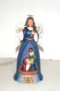 JIM SHORE A SAVIOR FOR ALL LIGHTED NATIVITY ANGEL NIB 4060271 2017 - Picture 1 of 7