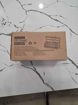 Atlantic Disc Manager 80 Disc CD/DVD Desktop Storage Organizer New Sealed - Image 1 of 3