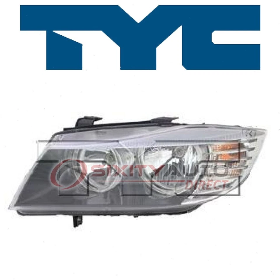 TYC Left Headlight Assembly for 2009-2011 BMW 335i xDrive Electrical jm Foto 1 de 4
