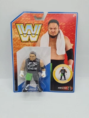 WWF WWE MATTEL RETRO Series 9 SAMOA JOE Sealed Action Figure A21 - Image 1 of 4