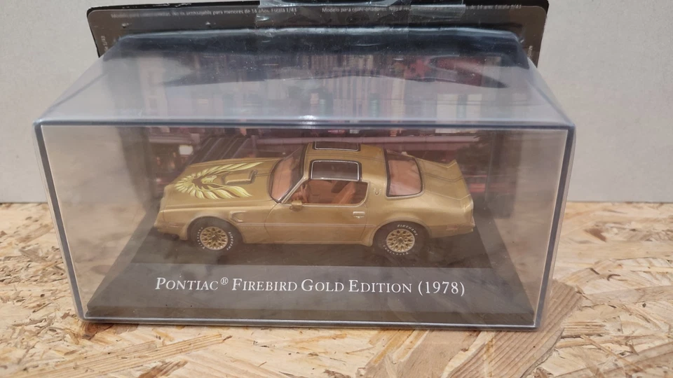 Pontiac Firebird Gold Edition 1978 Edicola scala 1/43 - Immagine 1 di 1