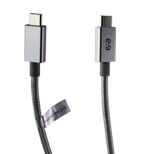 PureGear 10-Foot Tressé Usb-C To Usb-C Chargement Câble - Métallique Espace Gris - Photo 1 sur 1