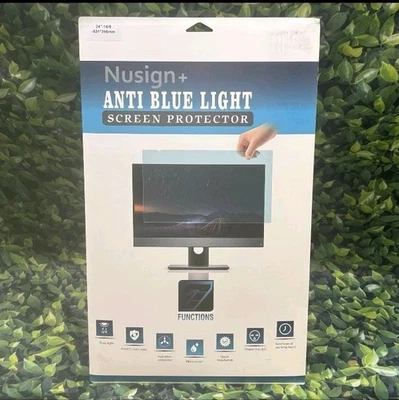 (2) 24 inch Removable Anti-Glare Blue Light Screen Protector|16:9 Display 🖥️ - Image 1 of 4