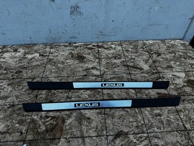 DOOR SILL COVER TRIM SCUFF PLATE SET LEXUS RC F RC350 RC200 (2015-2019) OEM - Image 1 of 4