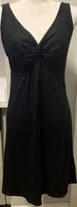 Loft Twist Knot Black Dress Size S  - Picture 1 of 4