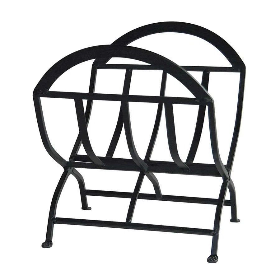 Uniflame Black Wrought Iron Log Rack - W-1038 - Image 1 of 1