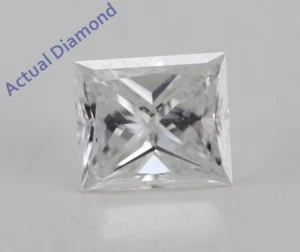 Princess Cut Loose Diamond (0.34 Ct,g Color,si1 Clarity) - Picture 1 of 4