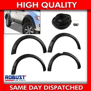 FOR MITSUBISHI L200 TRITON WIDE WHEEL ARCH SET FENDER FLARES SET KIT 2007-2015 - Picture 1 of 13