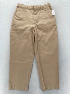 GAP Straight Up Khaki Pants Women's 6 Beige Relaxed Tapered Casual Preppy NWT - Picture 1 of 14