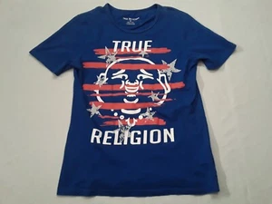 TRUE RELIGION Boys T-shirt Large 14-16 Short Sleeve - Picture 1 of 10