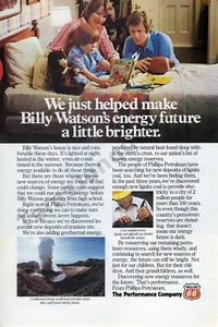 Phillips Petrol Billy Watson 1977 anuncio impreso idea de regalo única o decoración de pared (1632) - Imagen 1 de 1