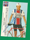 CYCLISME carte  cycliste CLAUDE MOREAU quipe COOP HOONVED ROSSIN 1984 Signe