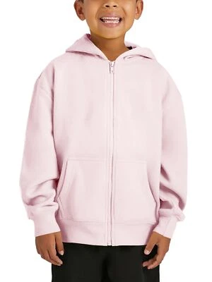 Chaqueta con capucha premium de peso pesado con cremallera para niños Sudadera juvenil Junior Foto 1 de 2