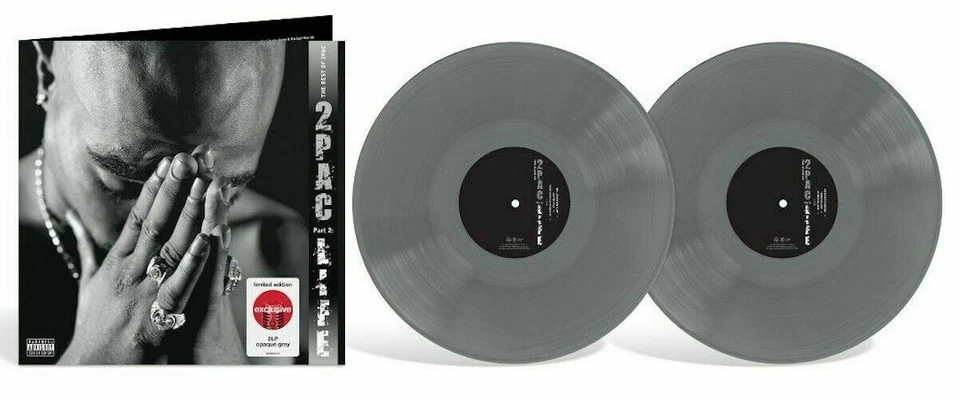 2Pac Life The Best Of  Part 2 2LP Excl Opaque Gray Vinyl new tupac shakur target - Image 1 of 1