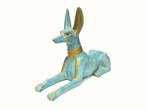 God Anubis as Jackal -Stunning Handcrafted Statue, Tutankhamun's Treasure - Picture 1 of 8