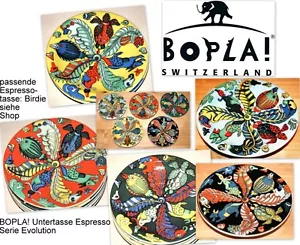 OZEAN BOPLA Porzellan Espressotassen Unterteller 13cm - Bild 1 von 1