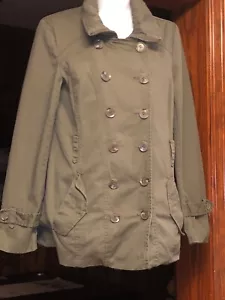 Abrigo Chaqueta de Carga Militar Verde Oliva Reacción Doble Pecho Oliva Sm - Imagen 1 de 10