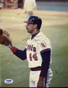 Reggie Jackson 1986 Psa/dna Signed Original Image 1/1 8x10 Photo Autograph - Picture 1 of 1