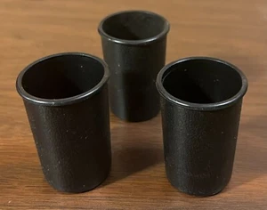 Score Four VTG 1971 Game- replacement parts/pieces- lot of 3 plastic barrels GUC - Picture 1 of 2